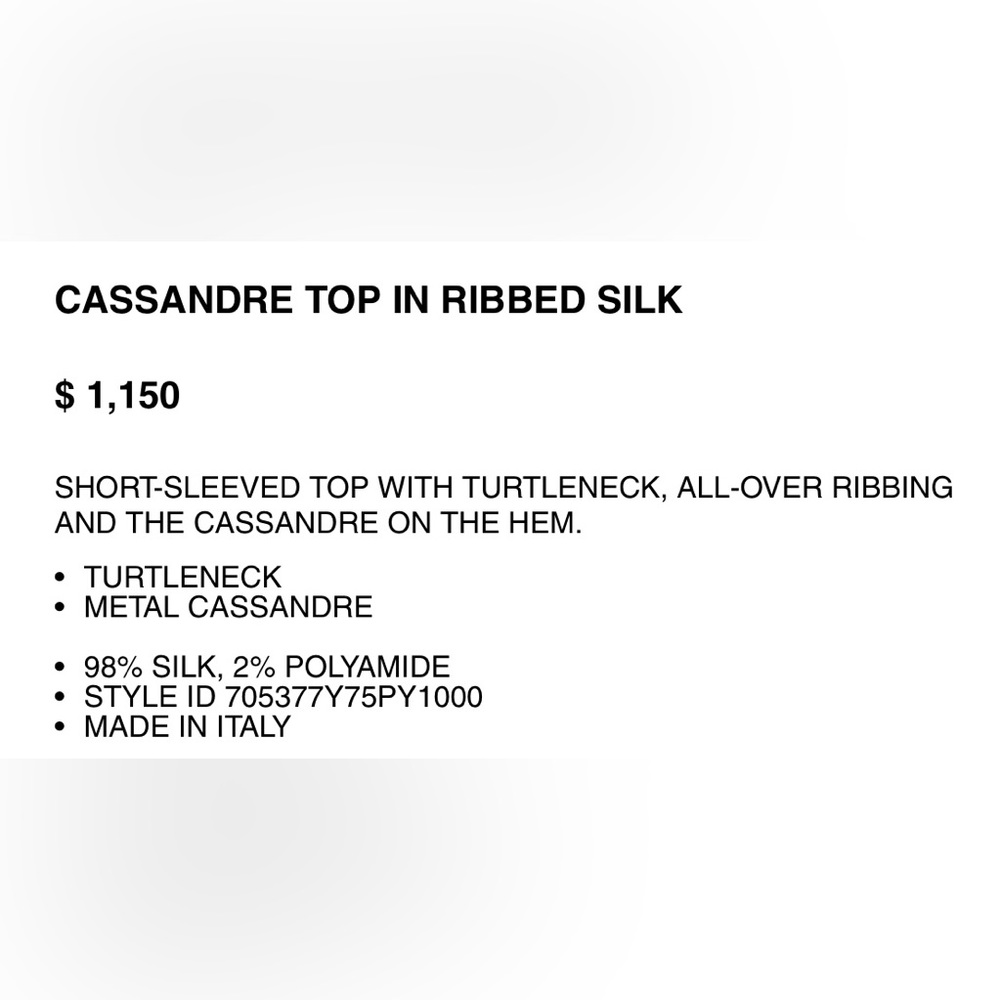 Saint Laurent V Neck Sweater - Picture 4 of 6